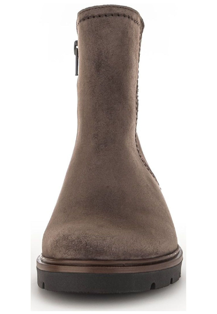 Gabor Stiefelette Veloursleder Dunkelbraun