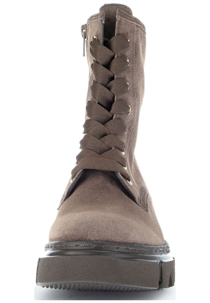 Gabor Stiefelette Veloursleder Dunkelbraun
