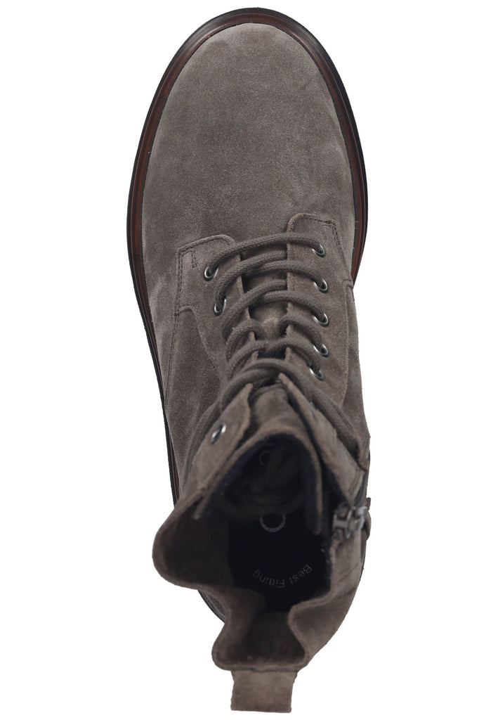 Gabor Stiefelette Veloursleder Dunkelbraun