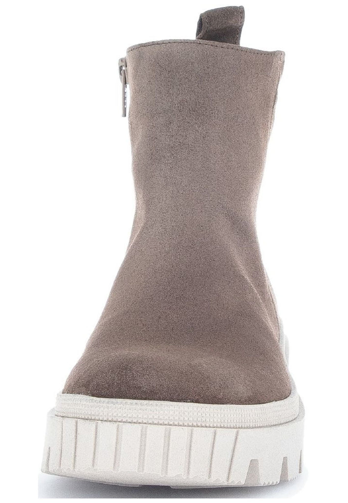 Gabor Stiefelette Veloursleder Dunkelbraun