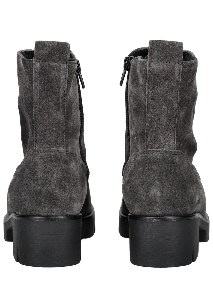 Gabor Stiefelette Veloursleder Dunkelgrau