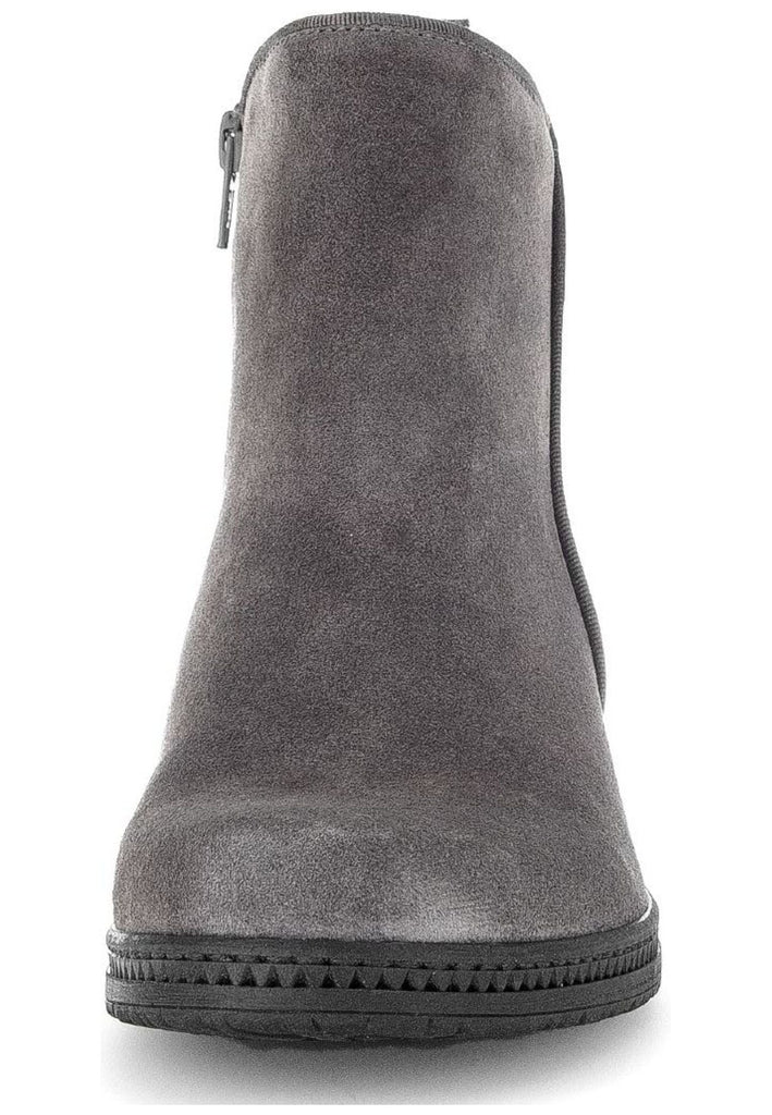 Gabor Stiefelette Veloursleder Dunkelgrau