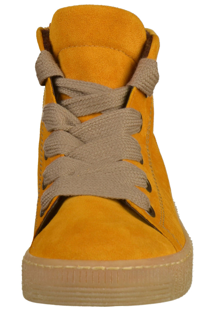 Gabor Stiefelette Veloursleder Gelb