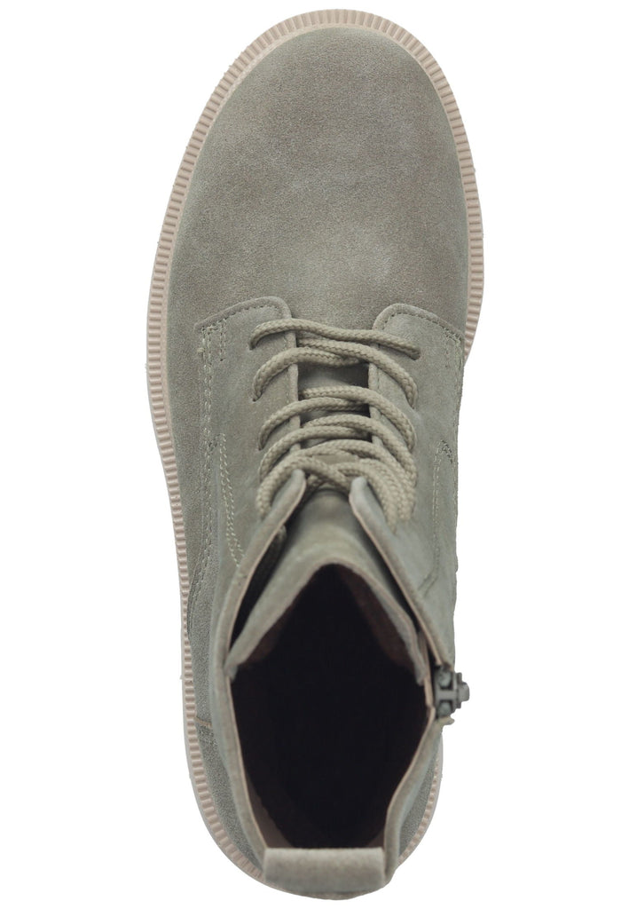 Gabor Stiefelette Veloursleder Grün