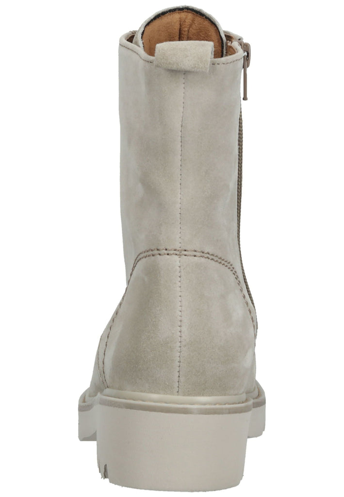 Gabor Stiefelette Veloursleder Kiesel