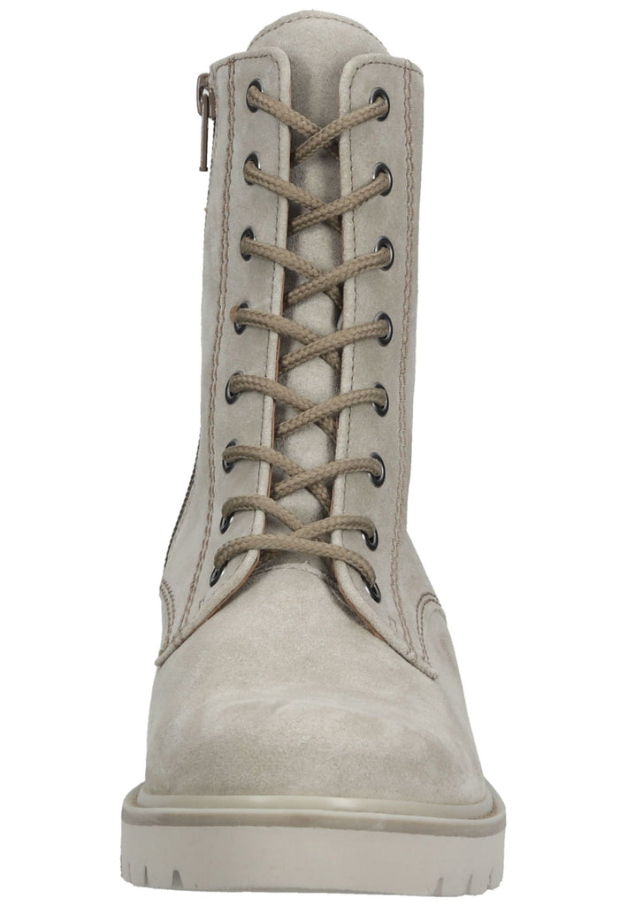 Gabor Stiefelette Veloursleder Kiesel