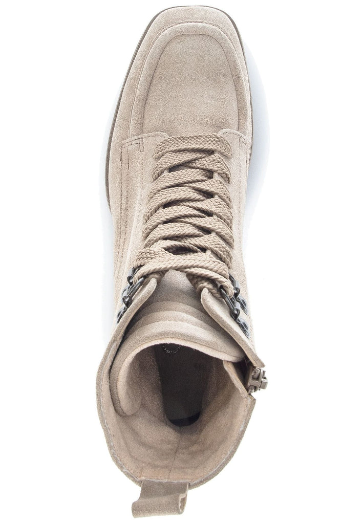 Gabor Stiefelette Veloursleder Kiesel