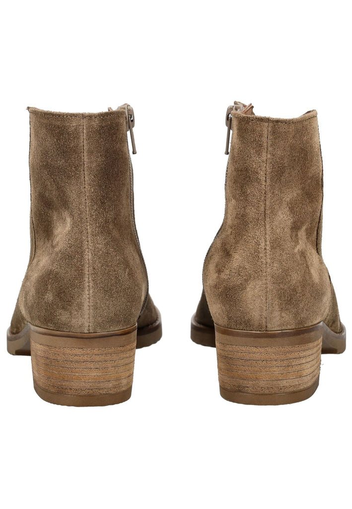 Gabor Stiefelette Veloursleder Mittelbraun