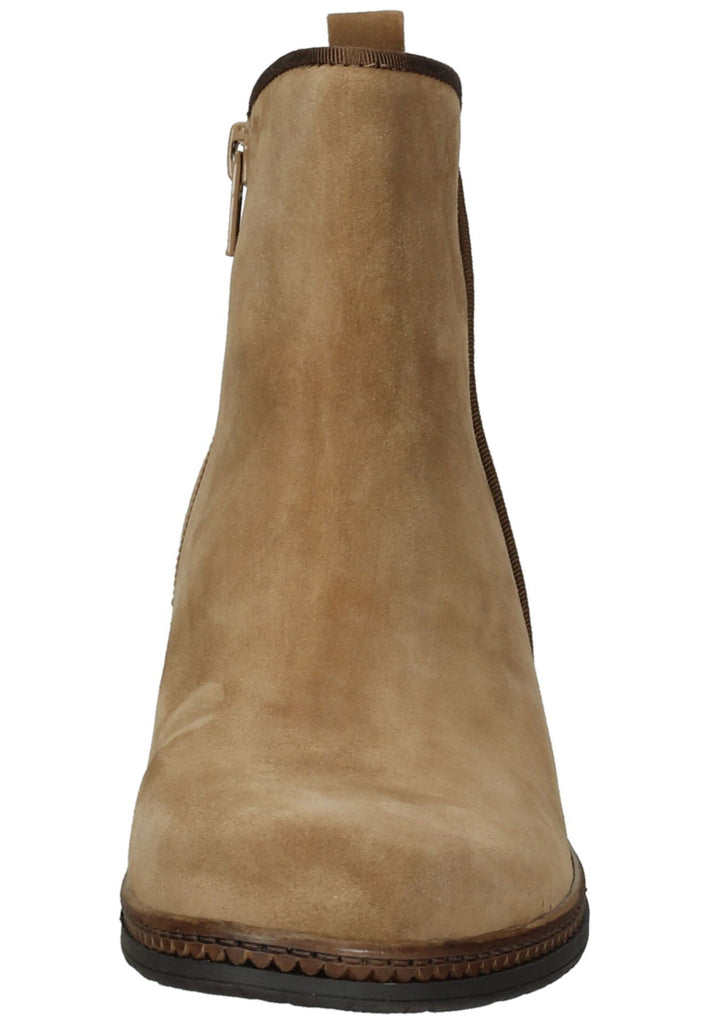 Gabor Stiefelette Veloursleder Mittelbraun