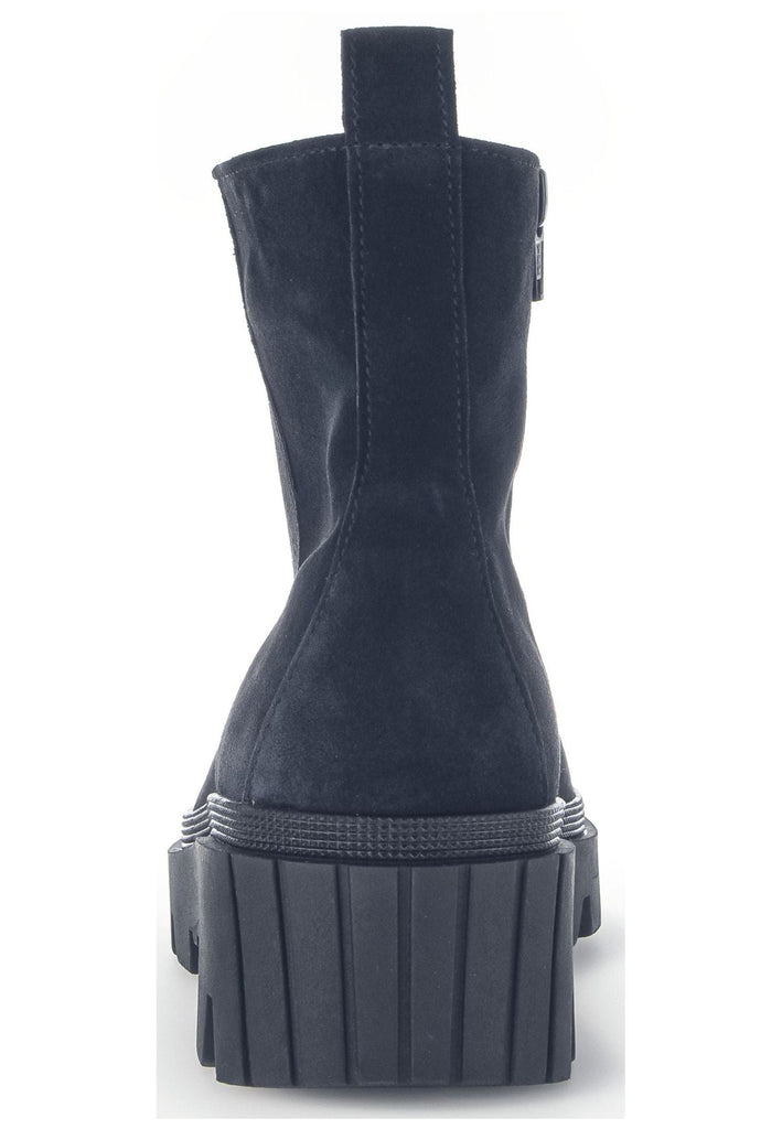 Gabor Stiefelette Veloursleder Pazifik