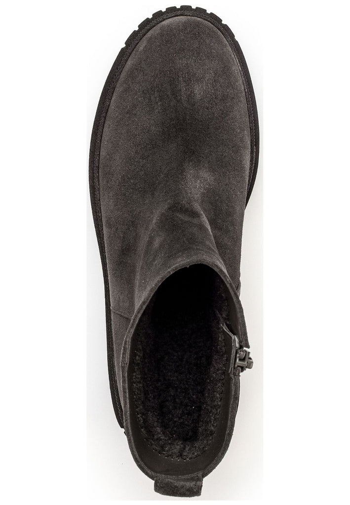Gabor Stiefelette Veloursleder Pepper Warmfutter
