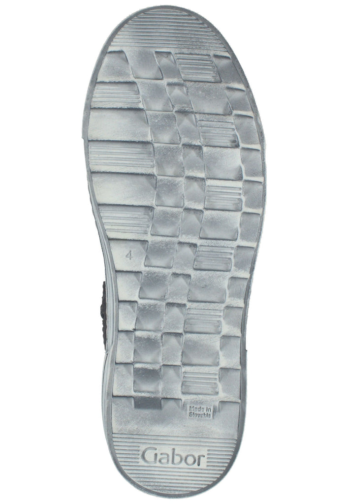 Gabor Stiefelette Veloursleder Pepper Warmfutter