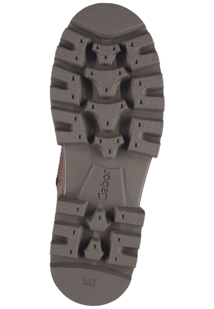 Gabor Stiefelette Veloursleder Rose