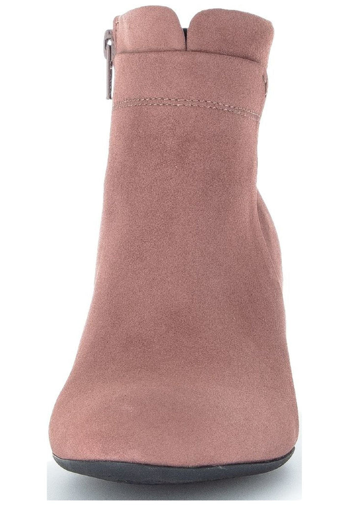 Gabor Stiefelette Veloursleder Rose