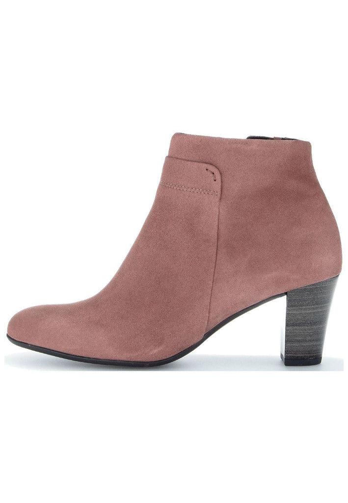 Gabor Stiefelette Veloursleder Rose