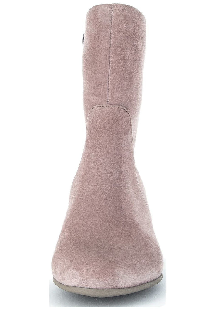 Gabor Stiefelette Veloursleder Rose