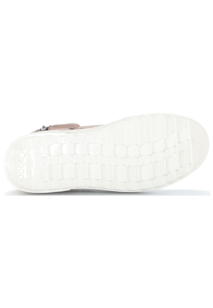 Gabor Stiefelette Veloursleder Rose Warmfutter