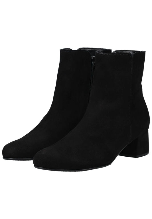 Gabor Stiefelette Veloursleder Schwarz