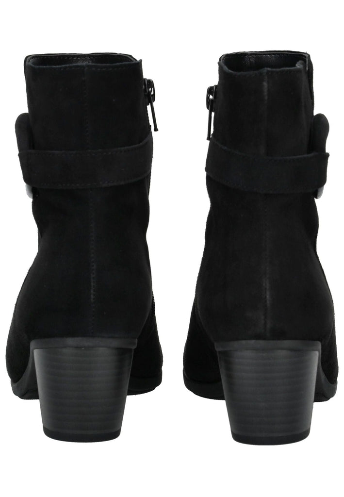 Gabor Stiefelette Veloursleder Schwarz