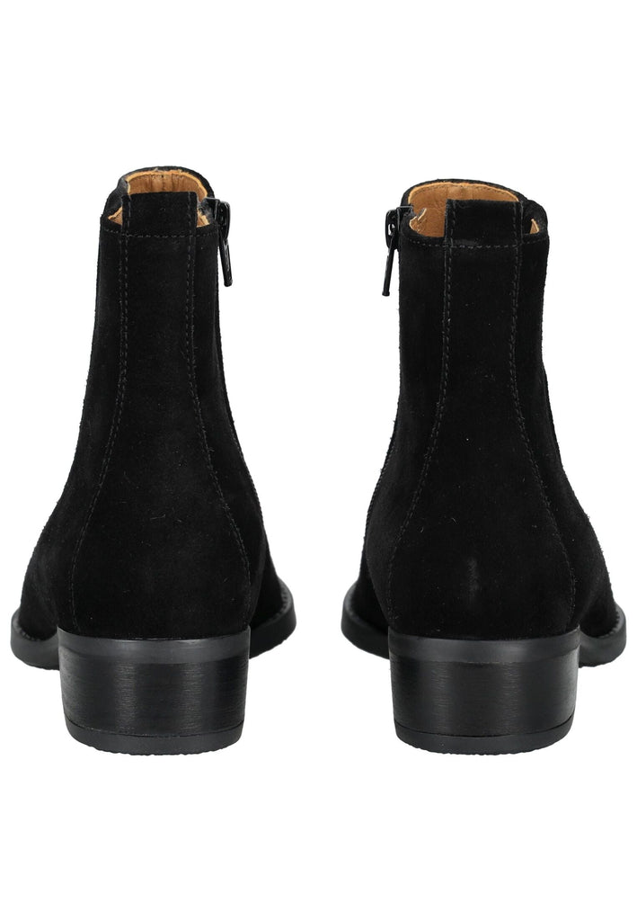 Gabor Stiefelette Veloursleder Schwarz