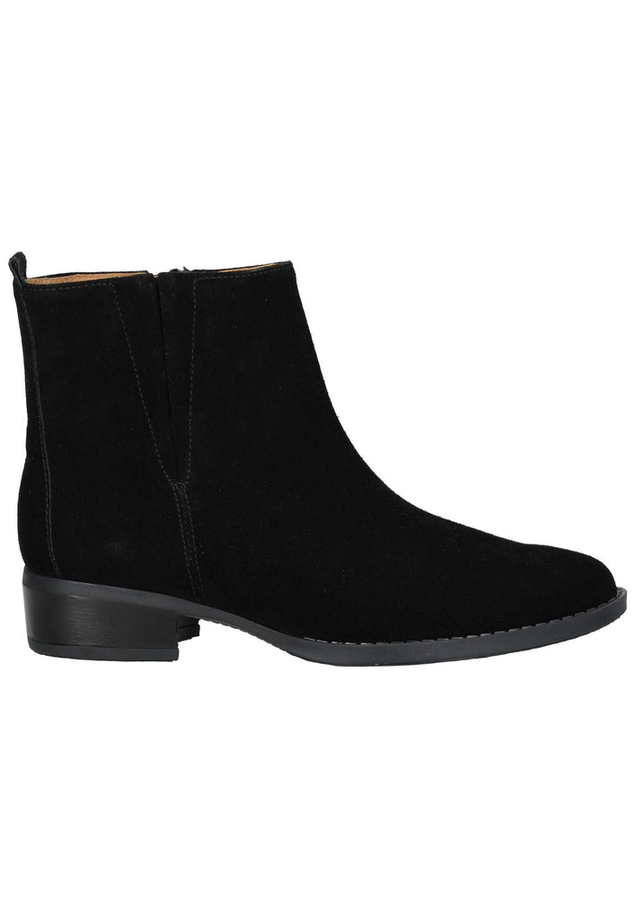 Gabor Stiefelette Veloursleder Schwarz