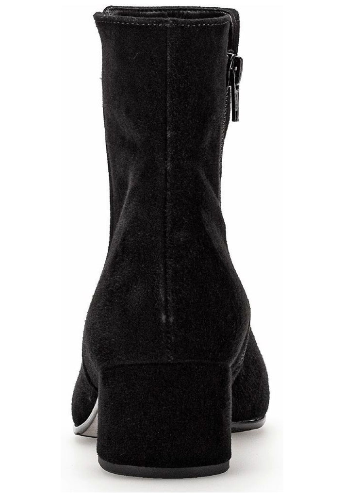 Gabor Stiefelette Veloursleder Schwarz