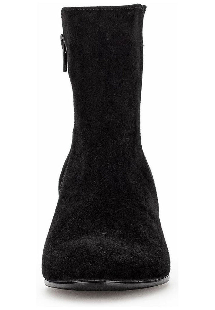 Gabor Stiefelette Veloursleder Schwarz