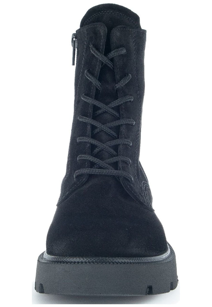 Gabor Stiefelette Veloursleder Schwarz