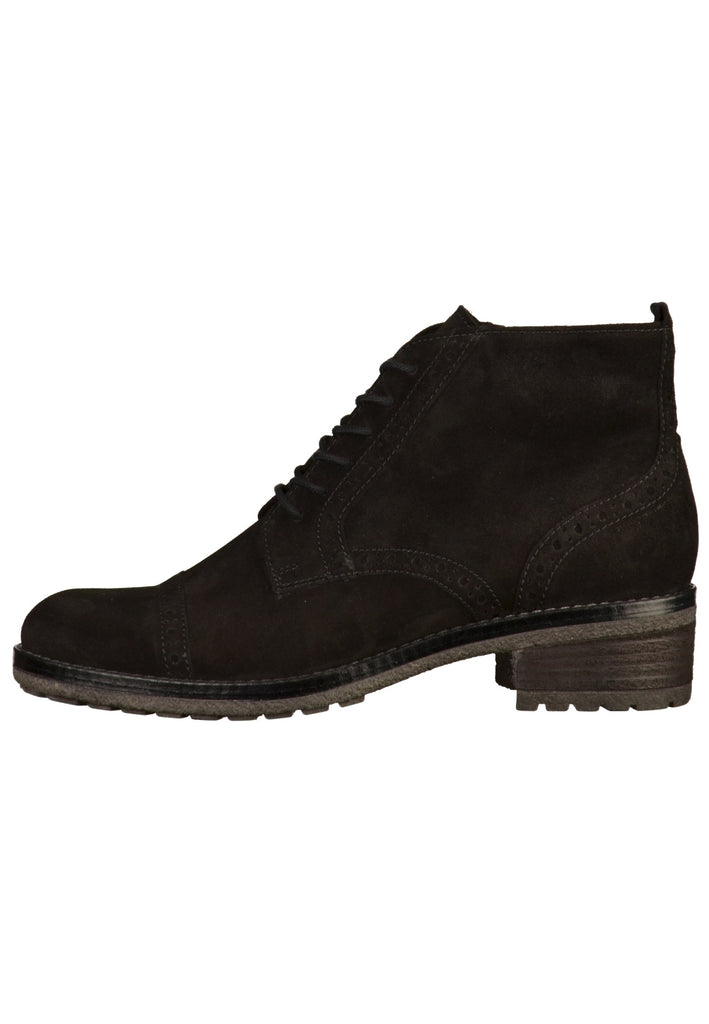 Gabor Stiefelette Veloursleder Schwarz
