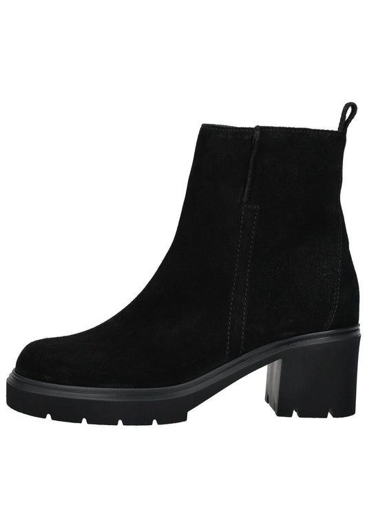 Gabor Stiefelette Veloursleder Schwarz