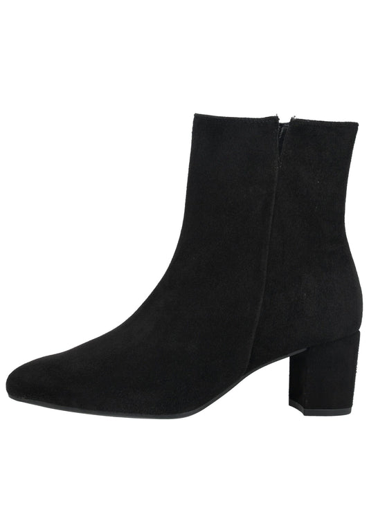Gabor Stiefelette Veloursleder Schwarz