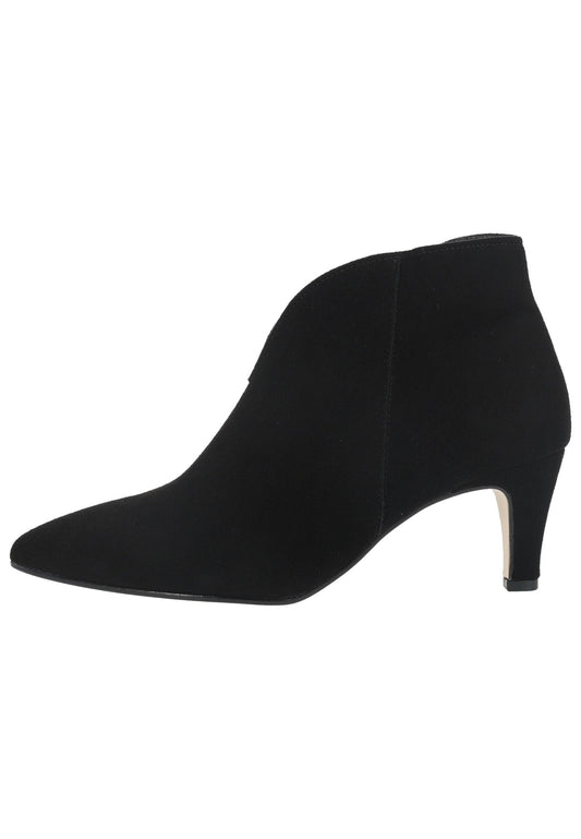 Gabor Stiefelette Veloursleder Schwarz