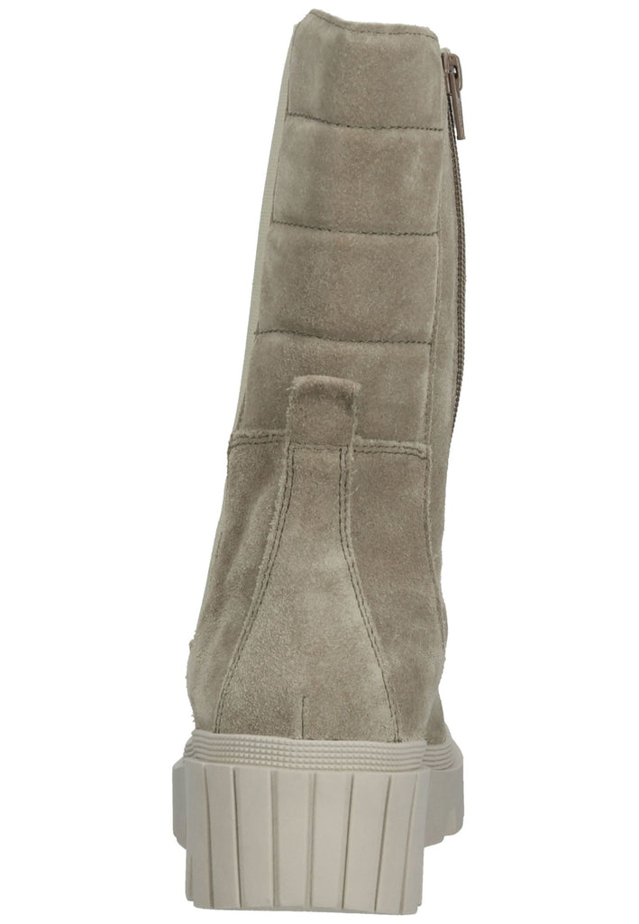 Gabor Stiefelette Veloursleder/Textil Beige