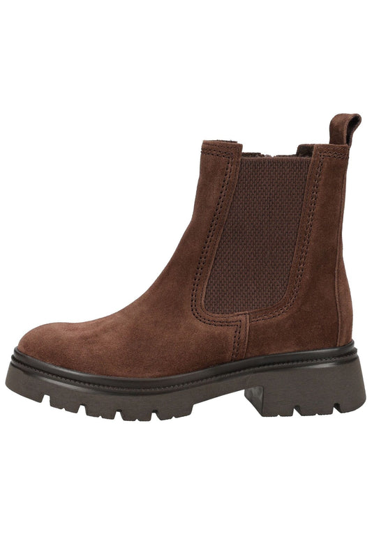 Gabor Stiefelette Veloursleder/Textil Cacao