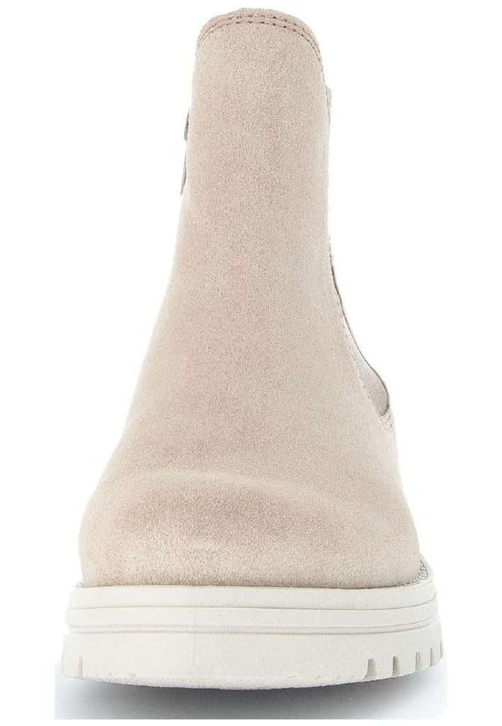 Gabor Stiefelette Veloursleder/Textil Kiesel