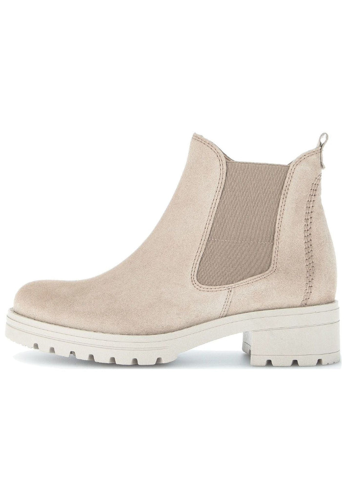 Gabor Stiefelette Veloursleder/Textil Kiesel