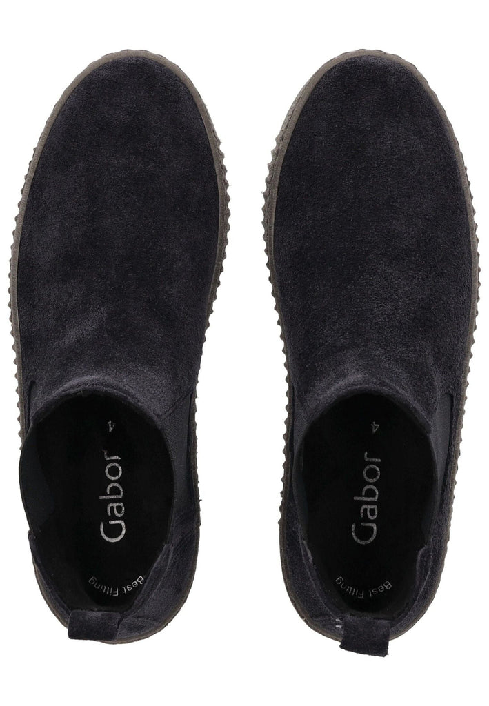 Gabor Stiefelette Veloursleder/Textil Ocean