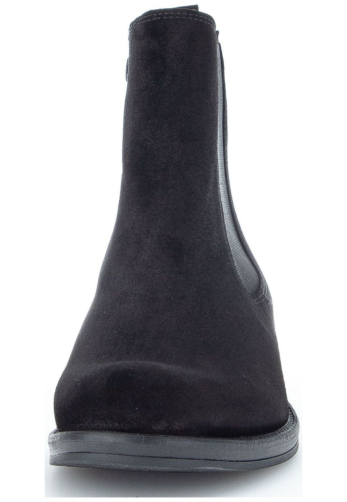 Gabor Stiefelette Veloursleder/Textil Schwarz