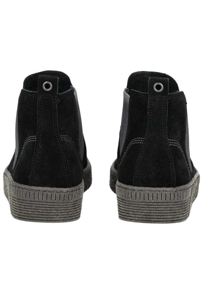 Gabor Stiefelette Veloursleder/Textil Schwarz/Grau