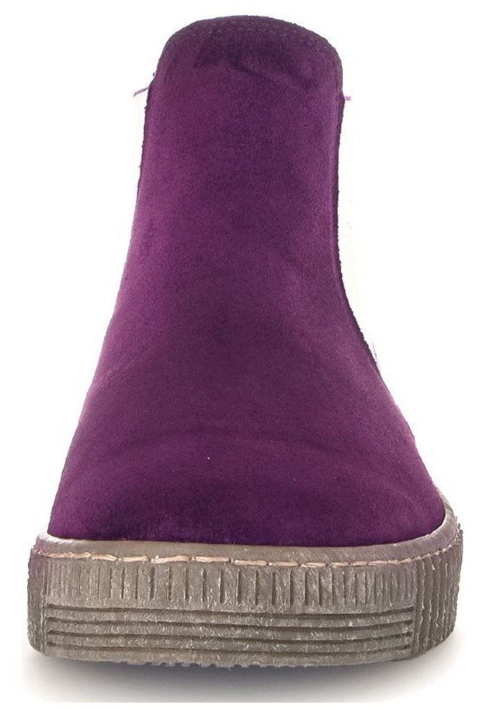 Gabor Stiefelette Veloursleder/Textil Violett