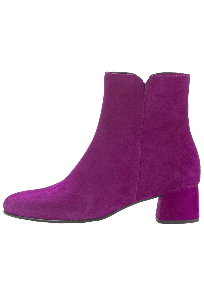 Gabor Stiefelette Veloursleder Violett
