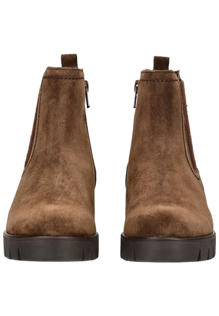 Gabor Stiefelette Veloursleder Whisky