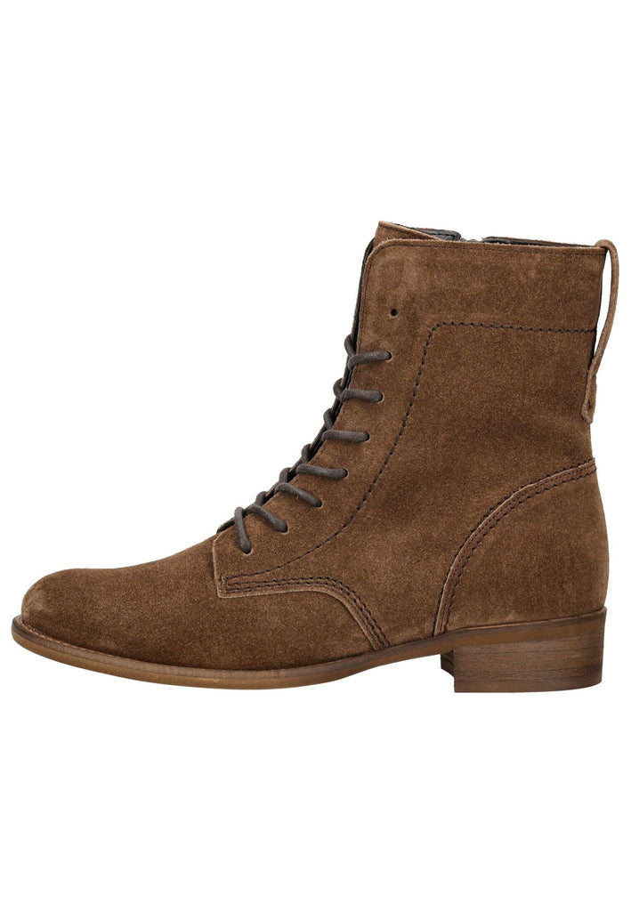 Gabor Stiefelette Veloursleder Whisky