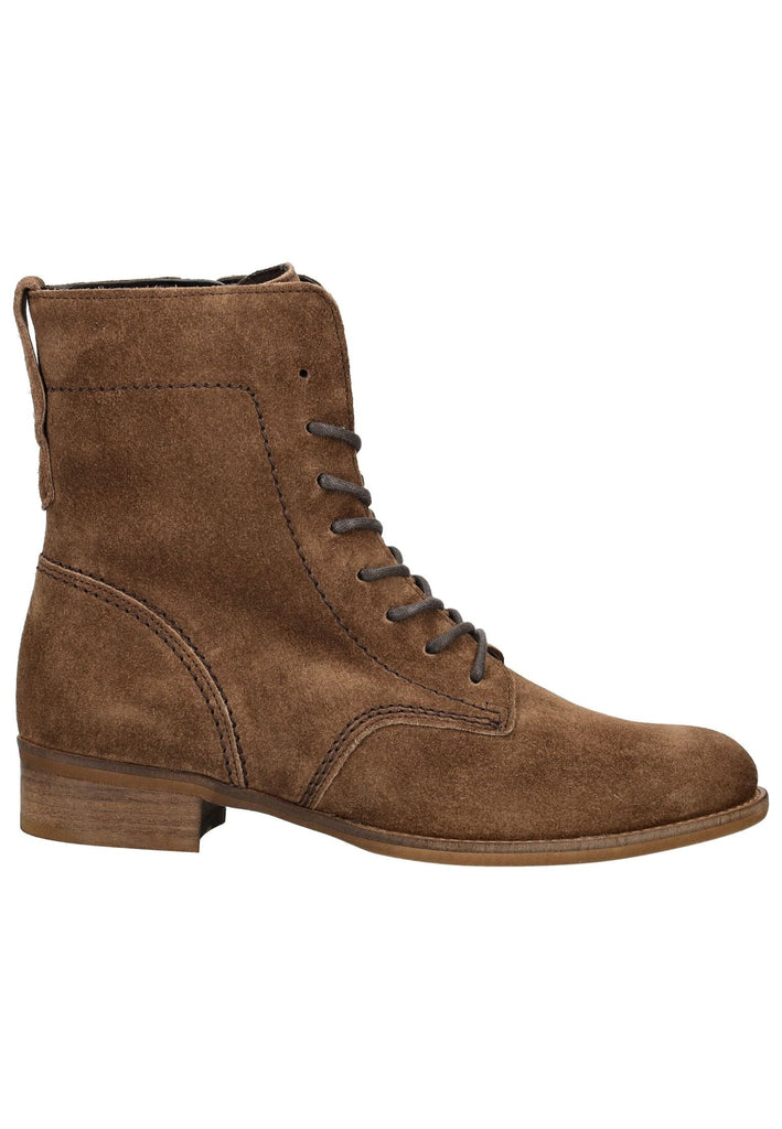 Gabor Stiefelette Veloursleder Whisky