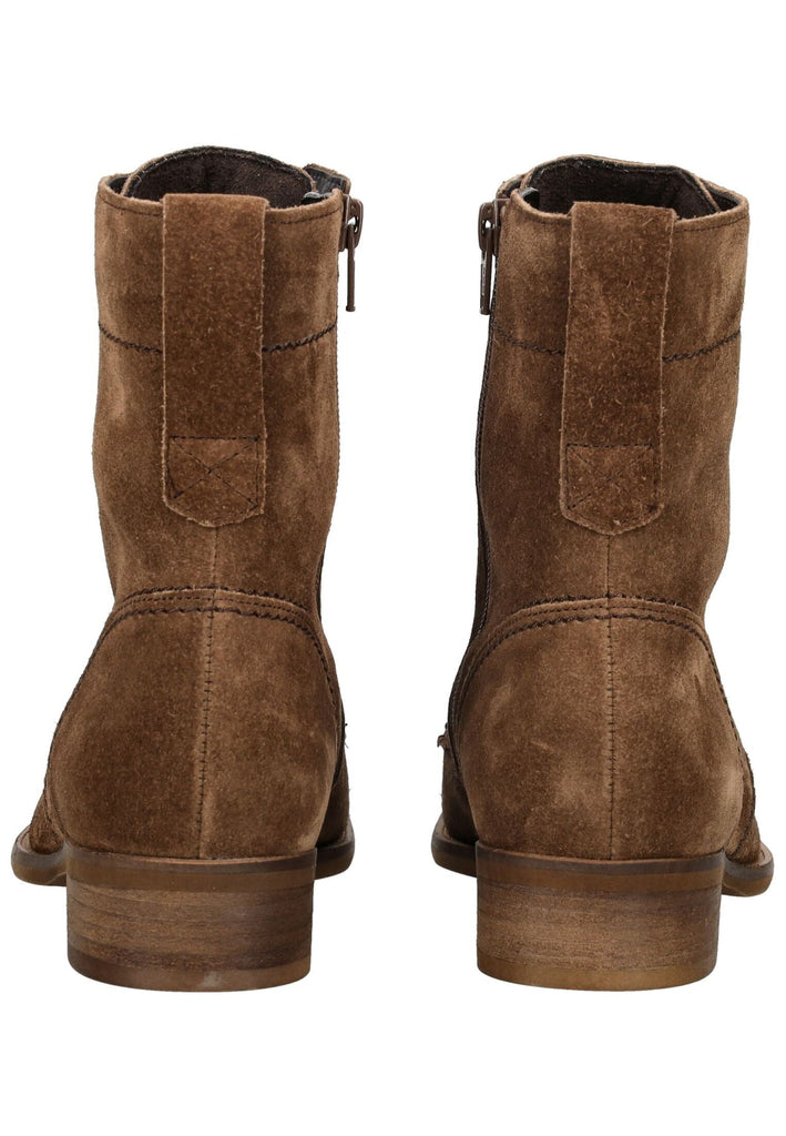 Gabor Stiefelette Veloursleder Whisky