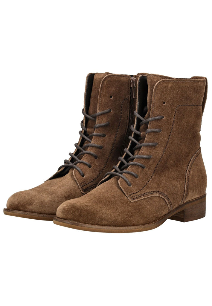 Gabor Stiefelette Veloursleder Whisky