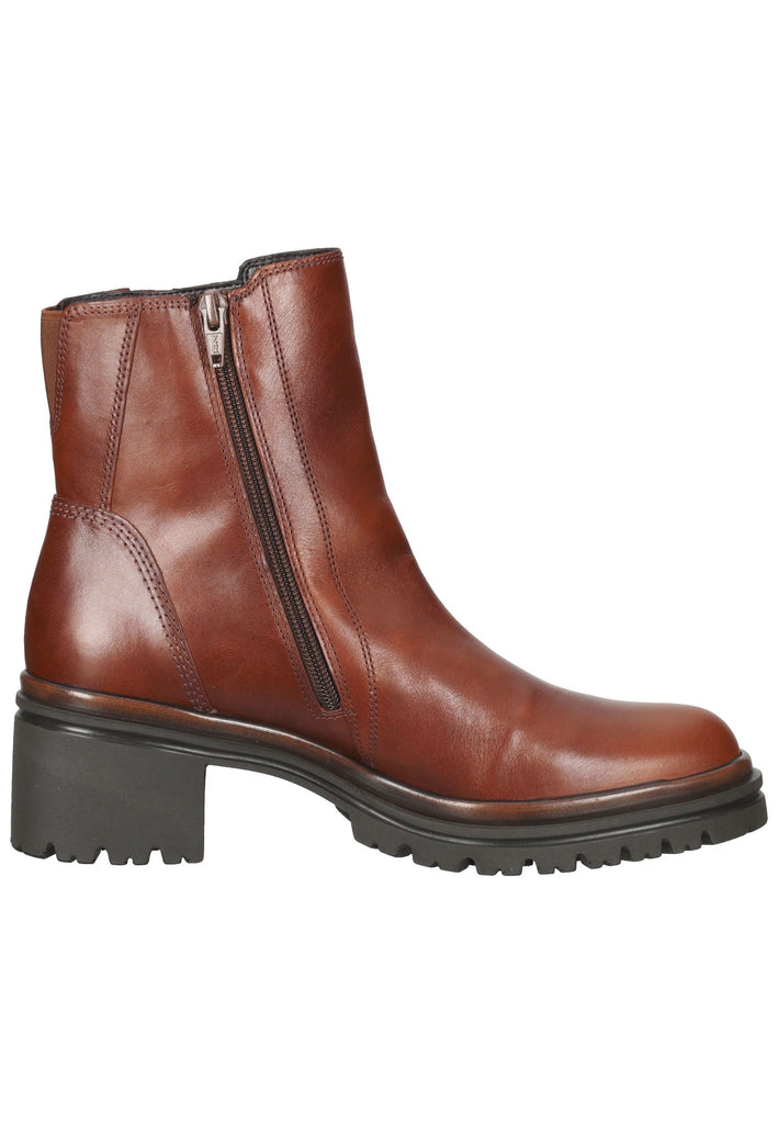 Stiefeletten Gabor Stiefelette Glattleder Dunkelbraun