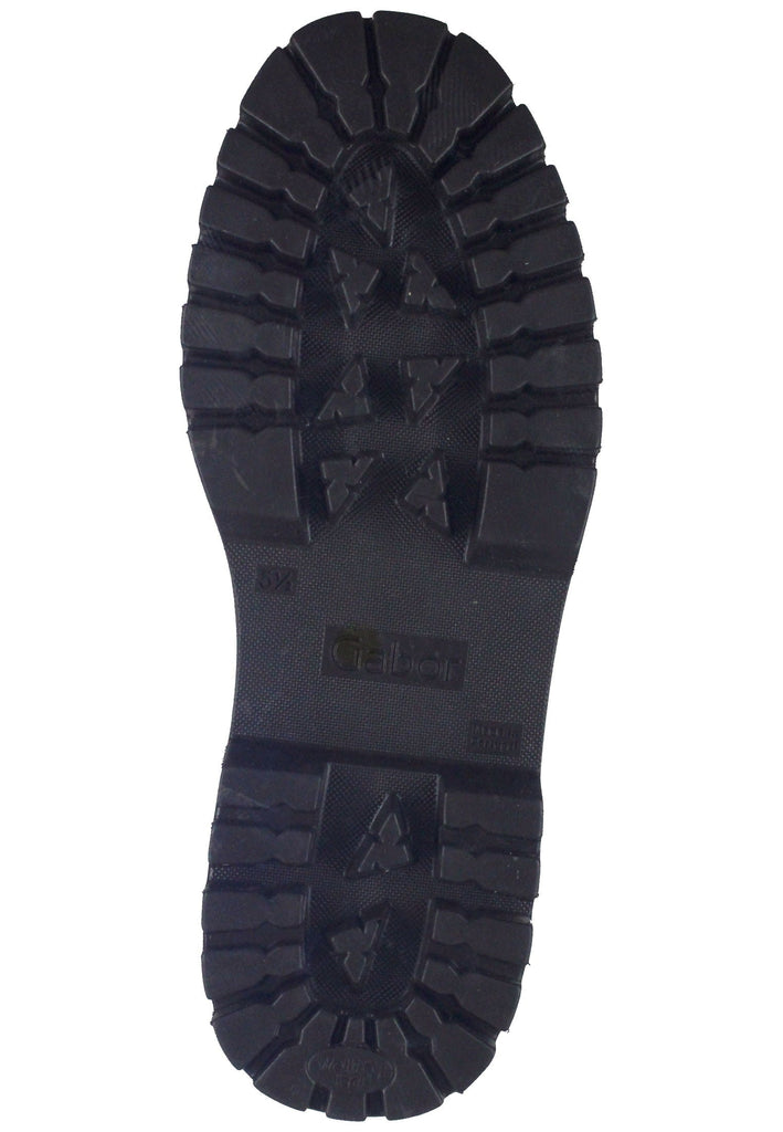 Stiefeletten Gabor Stiefelette Glattleder Dunkelbraun