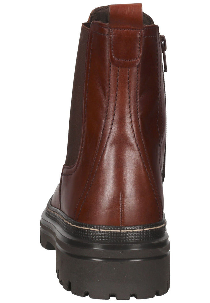 Stiefeletten Gabor Stiefelette Glattleder Dunkelbraun