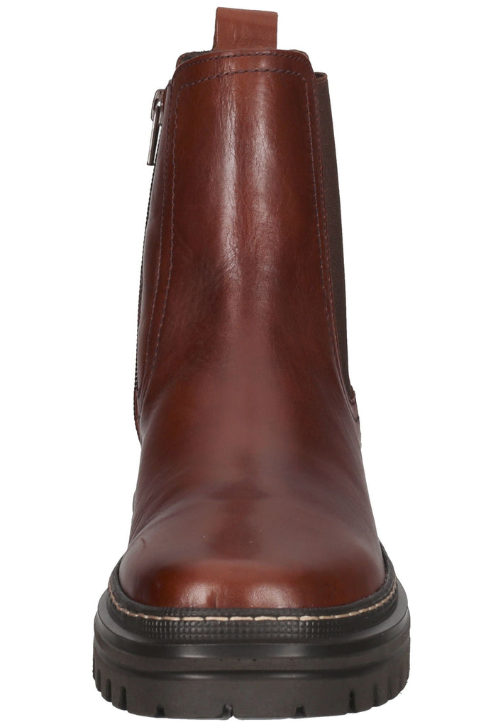 Stiefeletten Gabor Stiefelette Glattleder Dunkelbraun